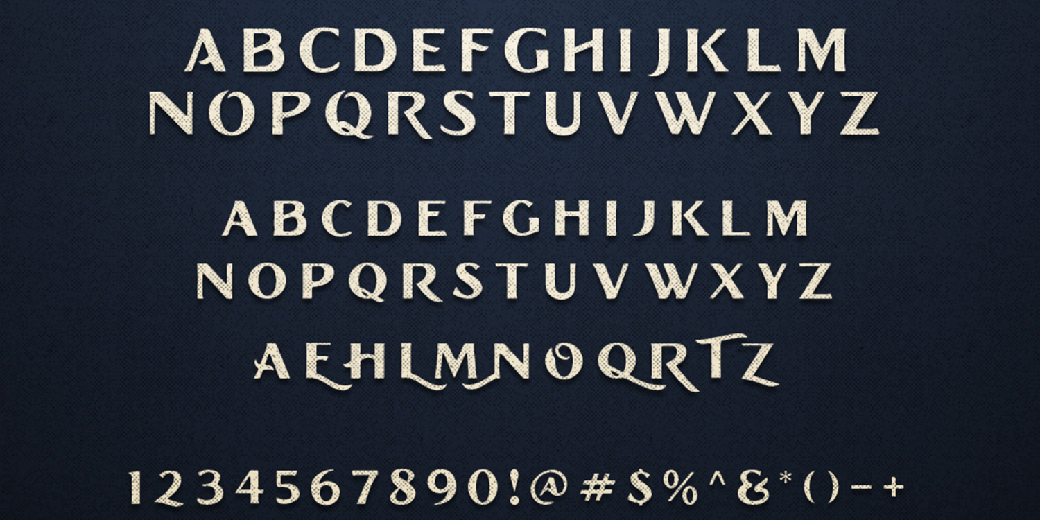 Grandesa Font Poster #4