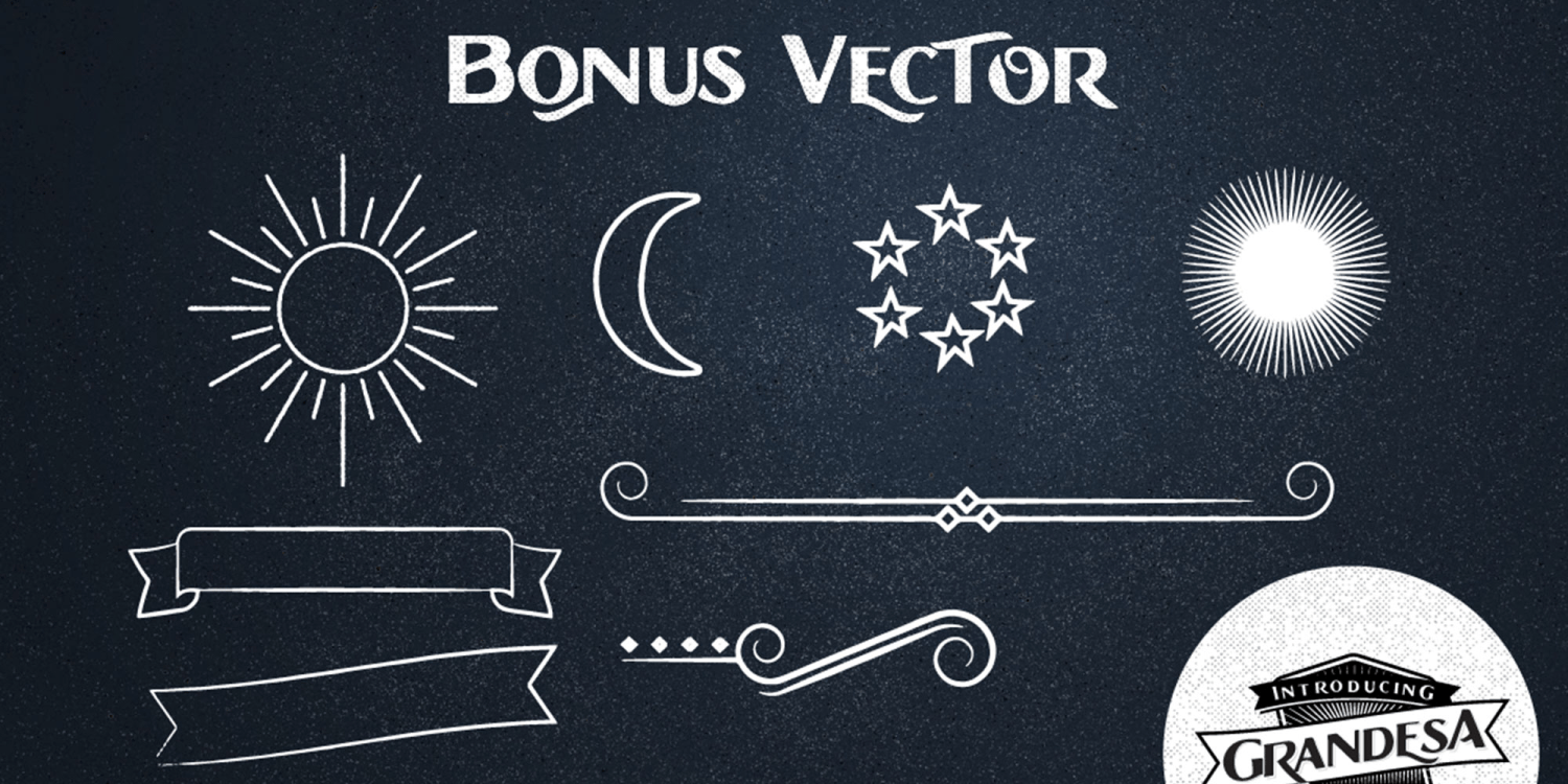 Grandesa Font Poster #1