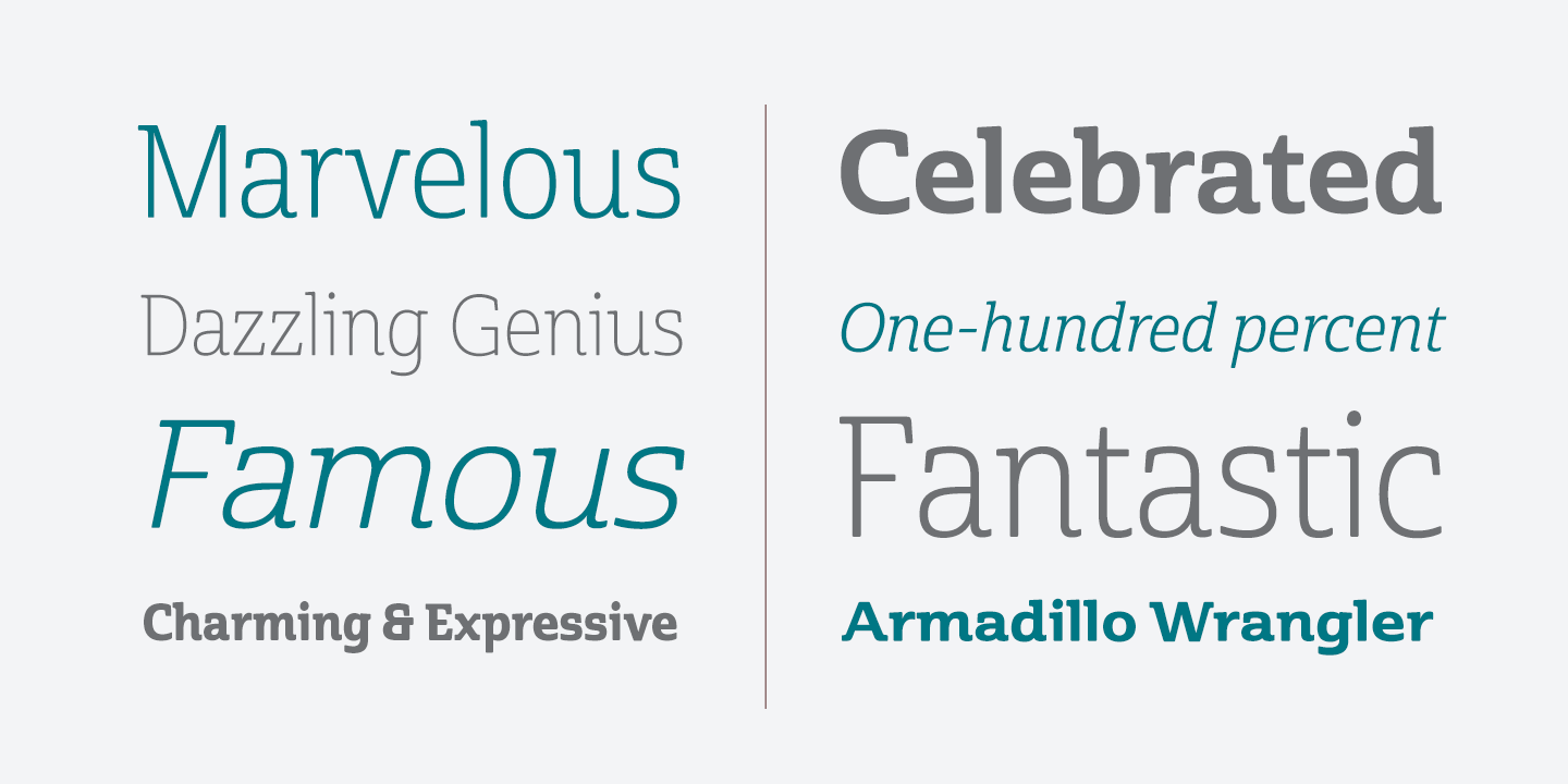 Cabrito Semi Font Poster #1