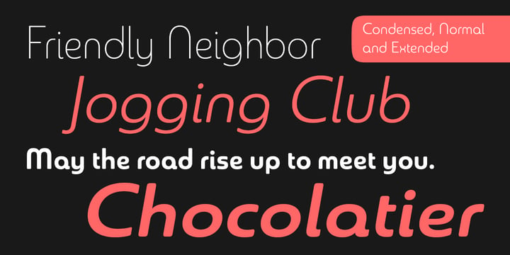 Sangli Font Poster #1