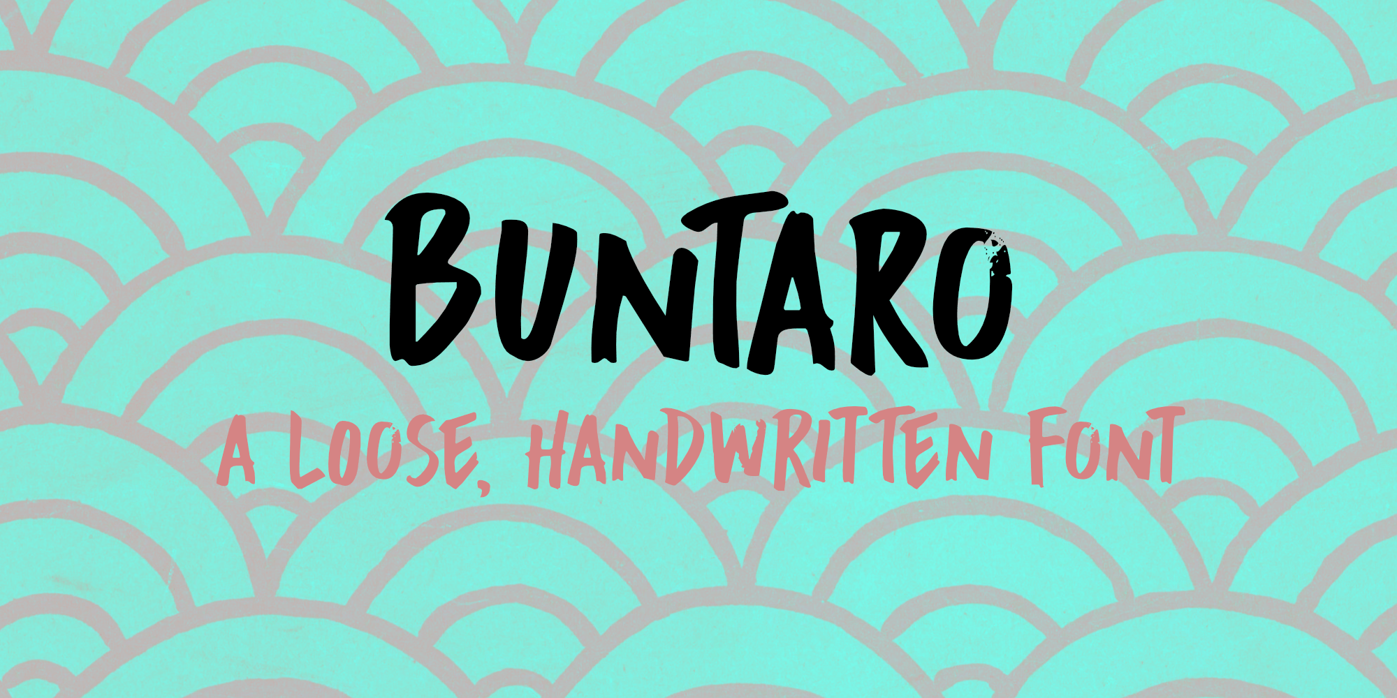 Buntaro Font Poster #1