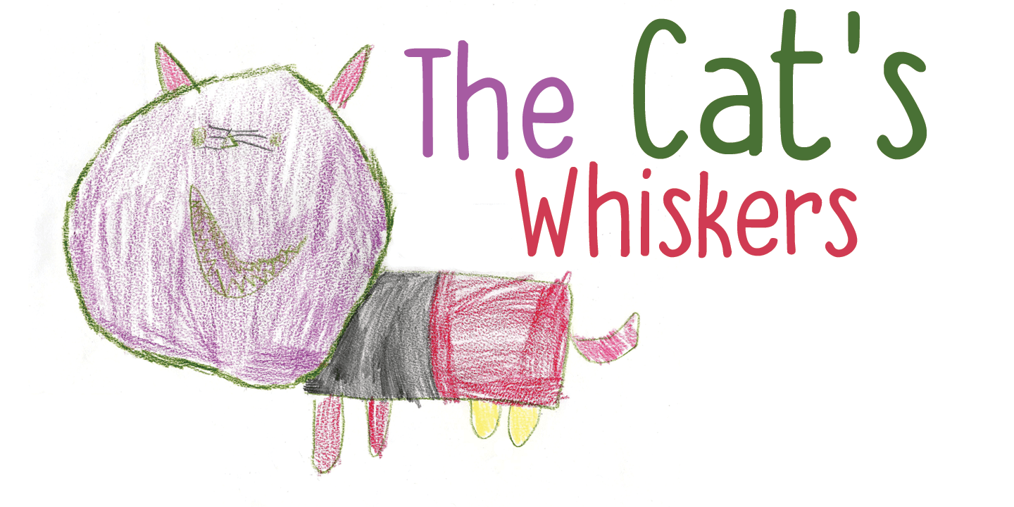 The Cat's Whiskers Font Poster #1