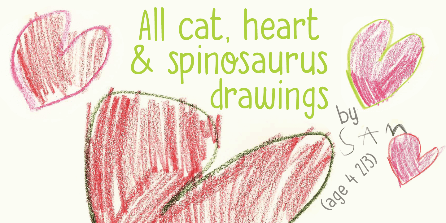 The Cat's Whiskers Font Poster #1