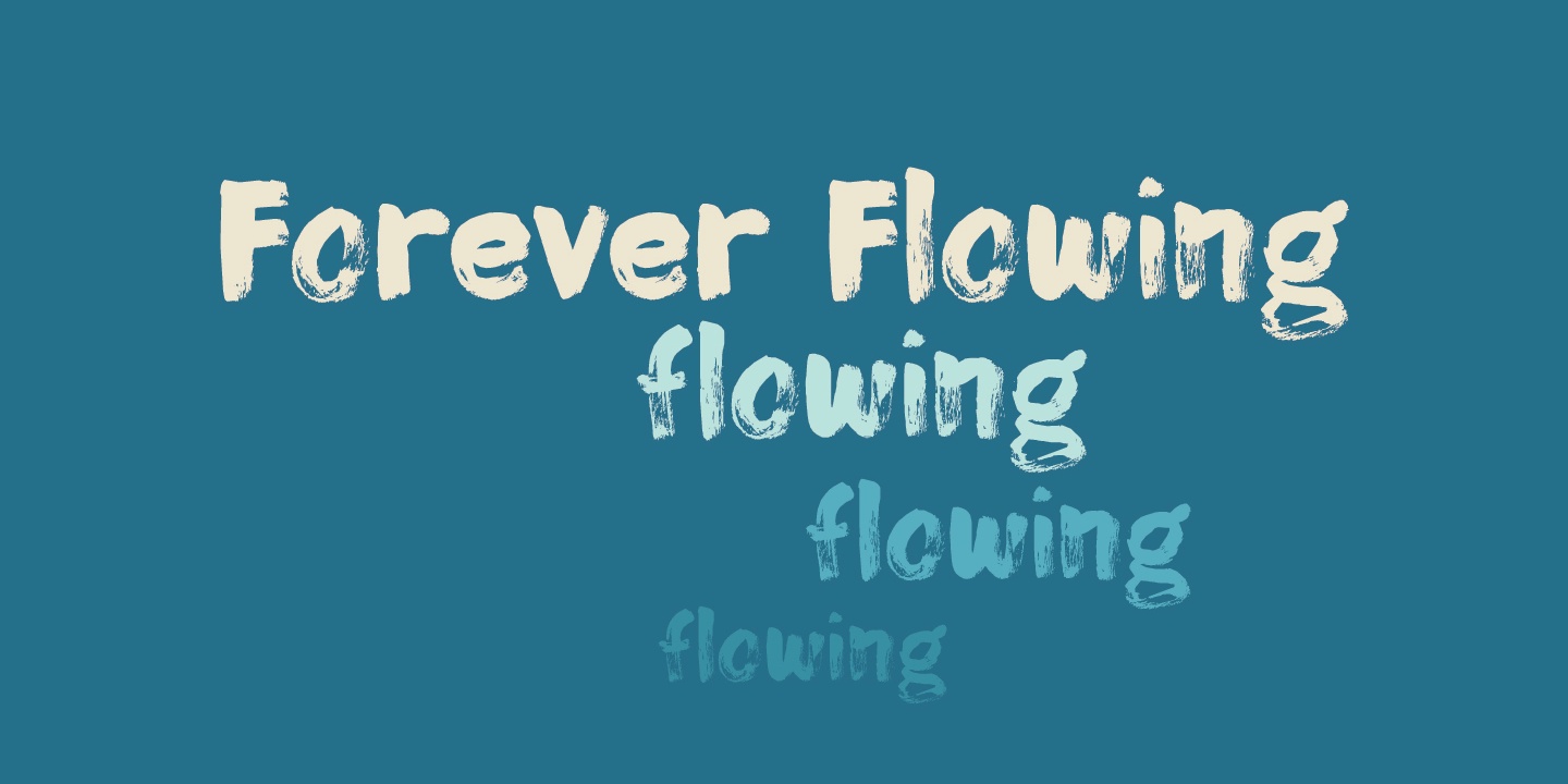 Momotaro Font Poster #1