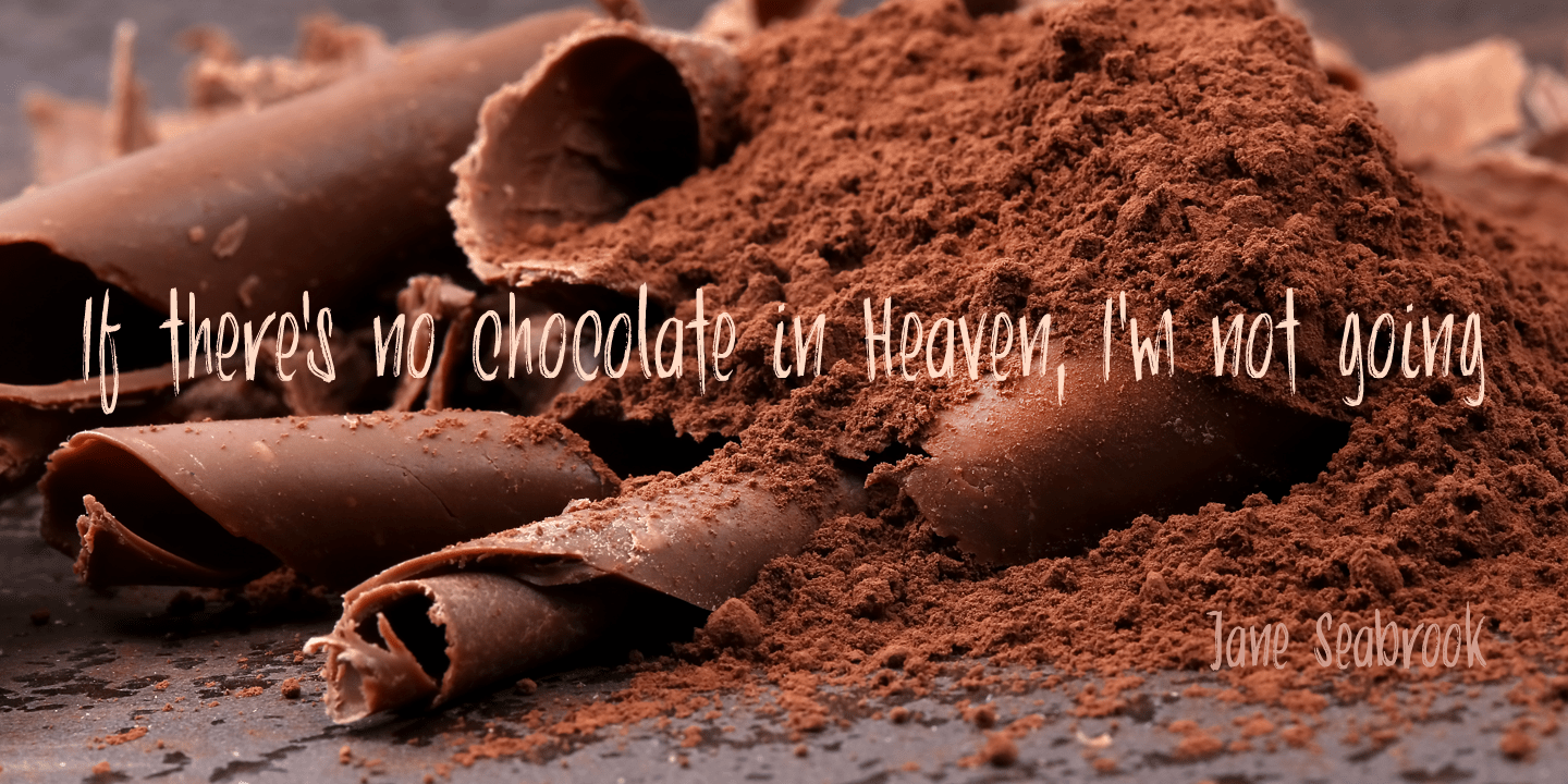 Chocolatte Font Poster #1