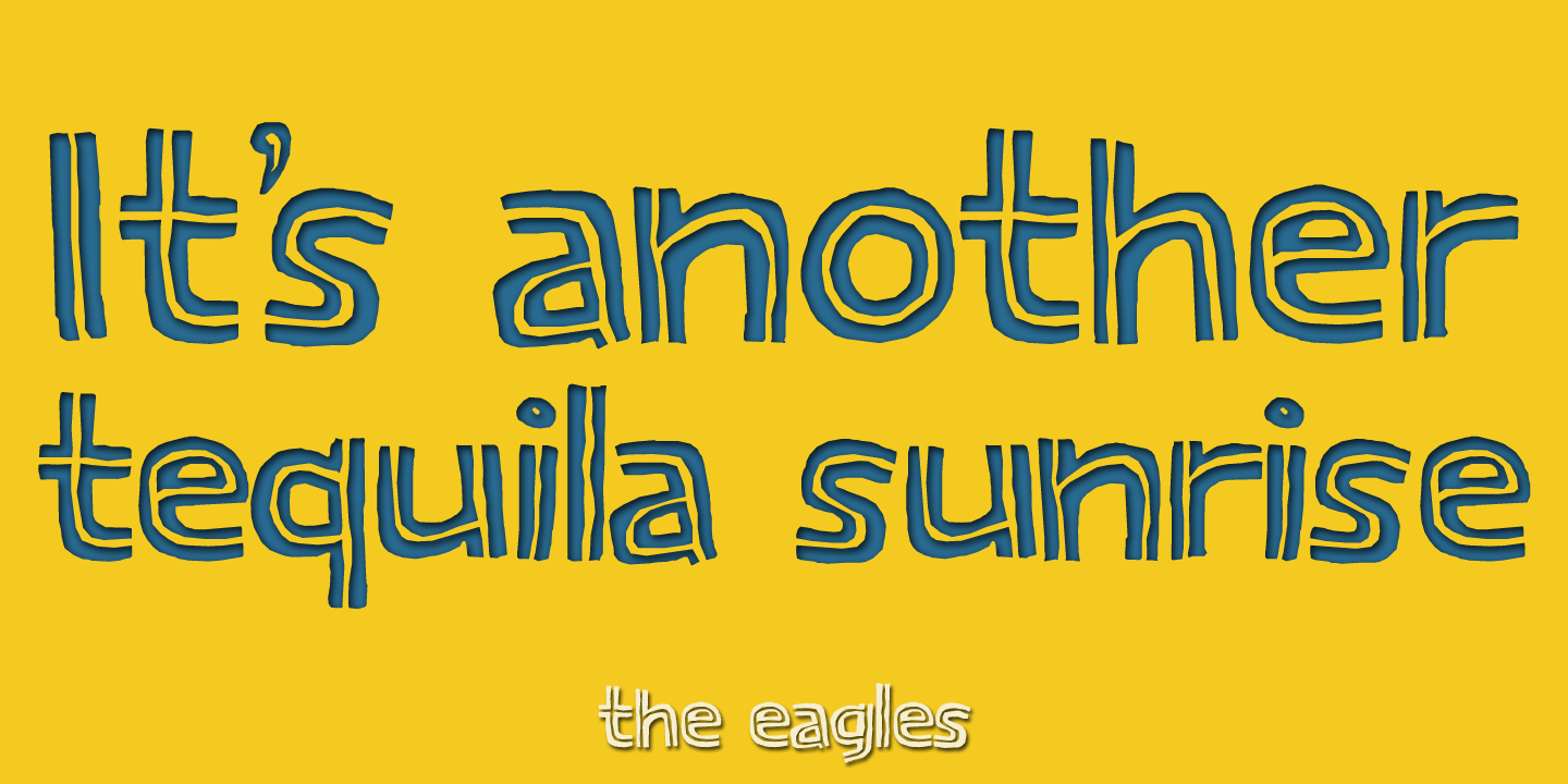 Tequileria Font Poster #1