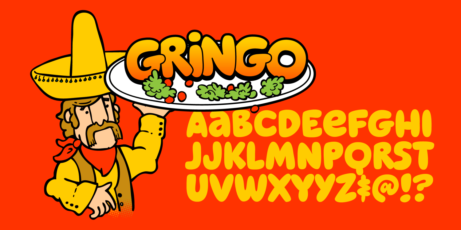 Gringo Font Poster #1