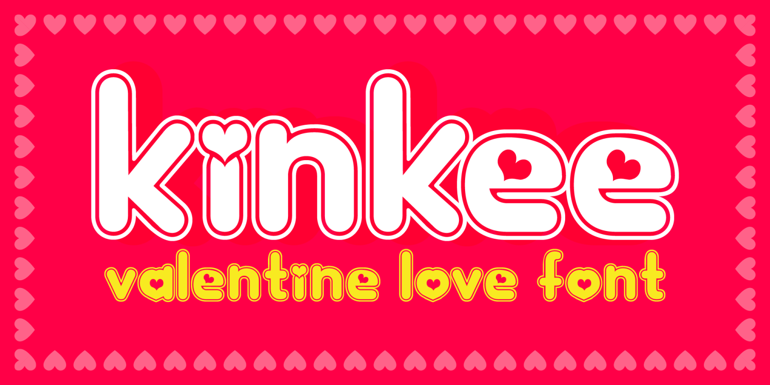 Kinkee Font Poster #1