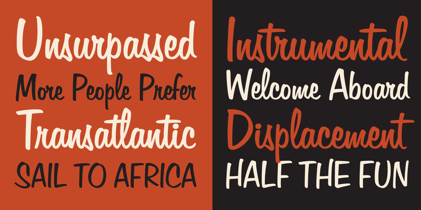 Filmotype Jupiter Font Poster #1