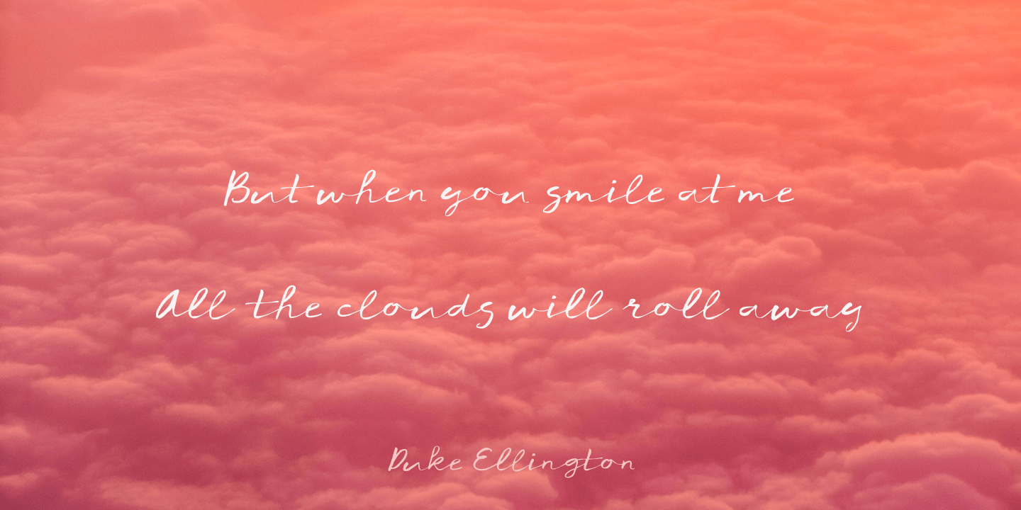 Concertina Font Poster #1