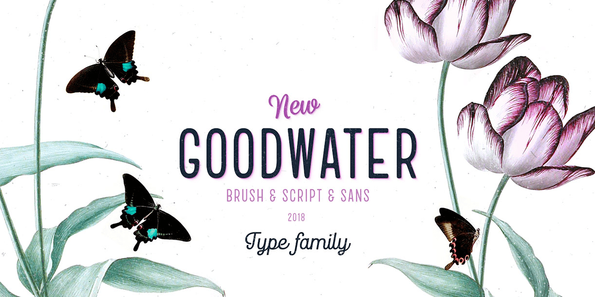 Goodwater Font Family Poster