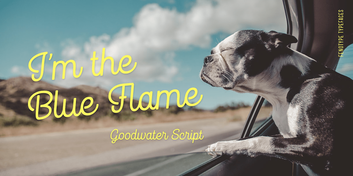 Goodwater Font Poster #1