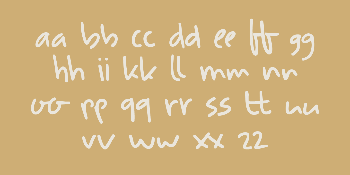 Udon Soup Font Poster #1