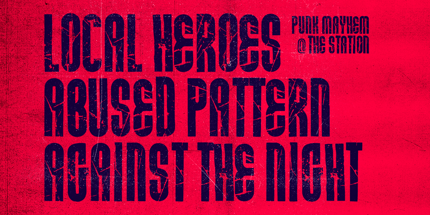 Rock It Font Poster #1