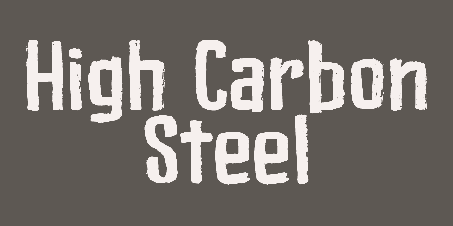 Bladesmith Font Poster #1