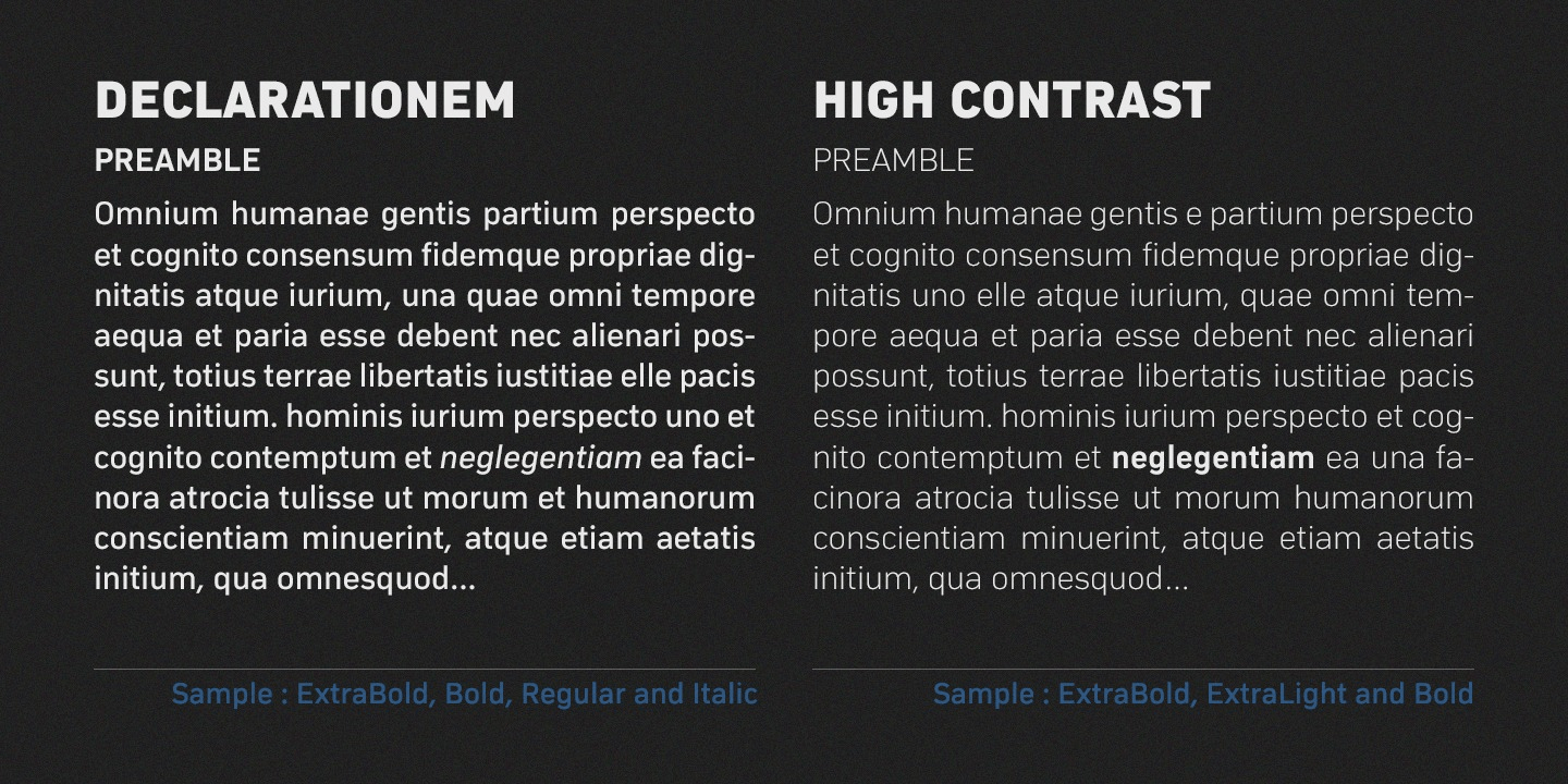 Compasse Font Poster #1