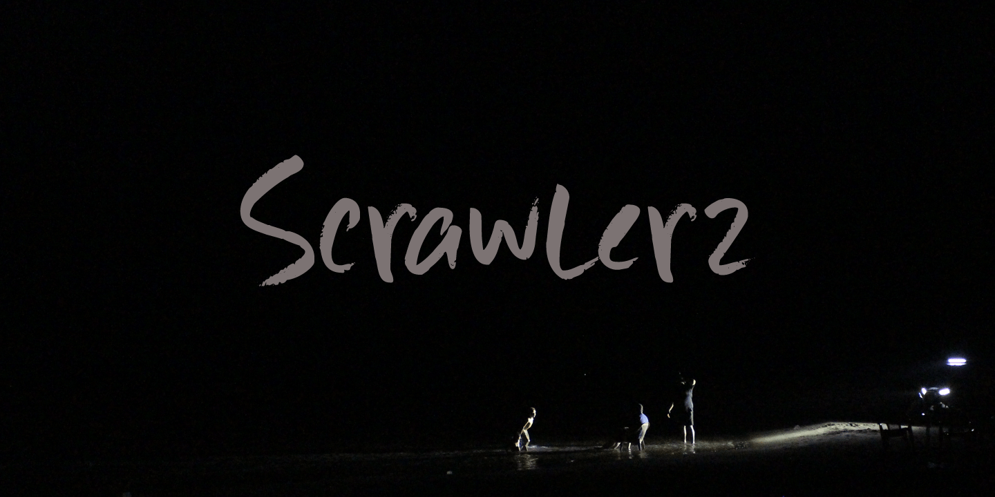 Scrawlerz Font Poster #1