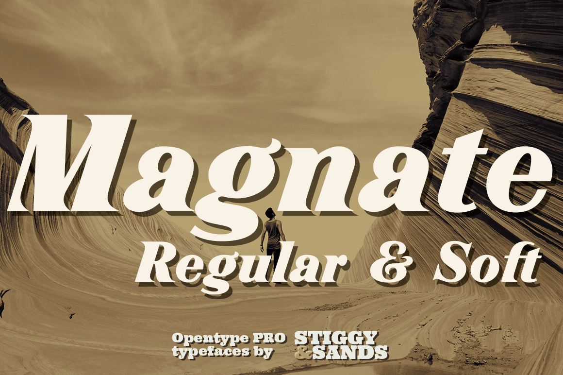 Magnate Font Poster #1