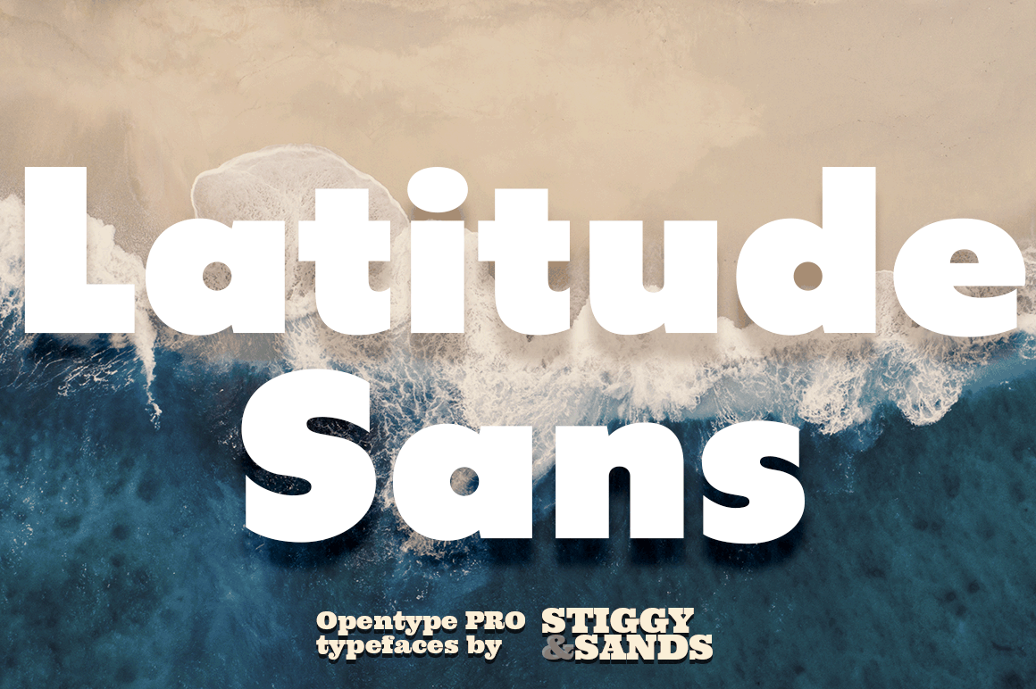 Latitude Sans Poster