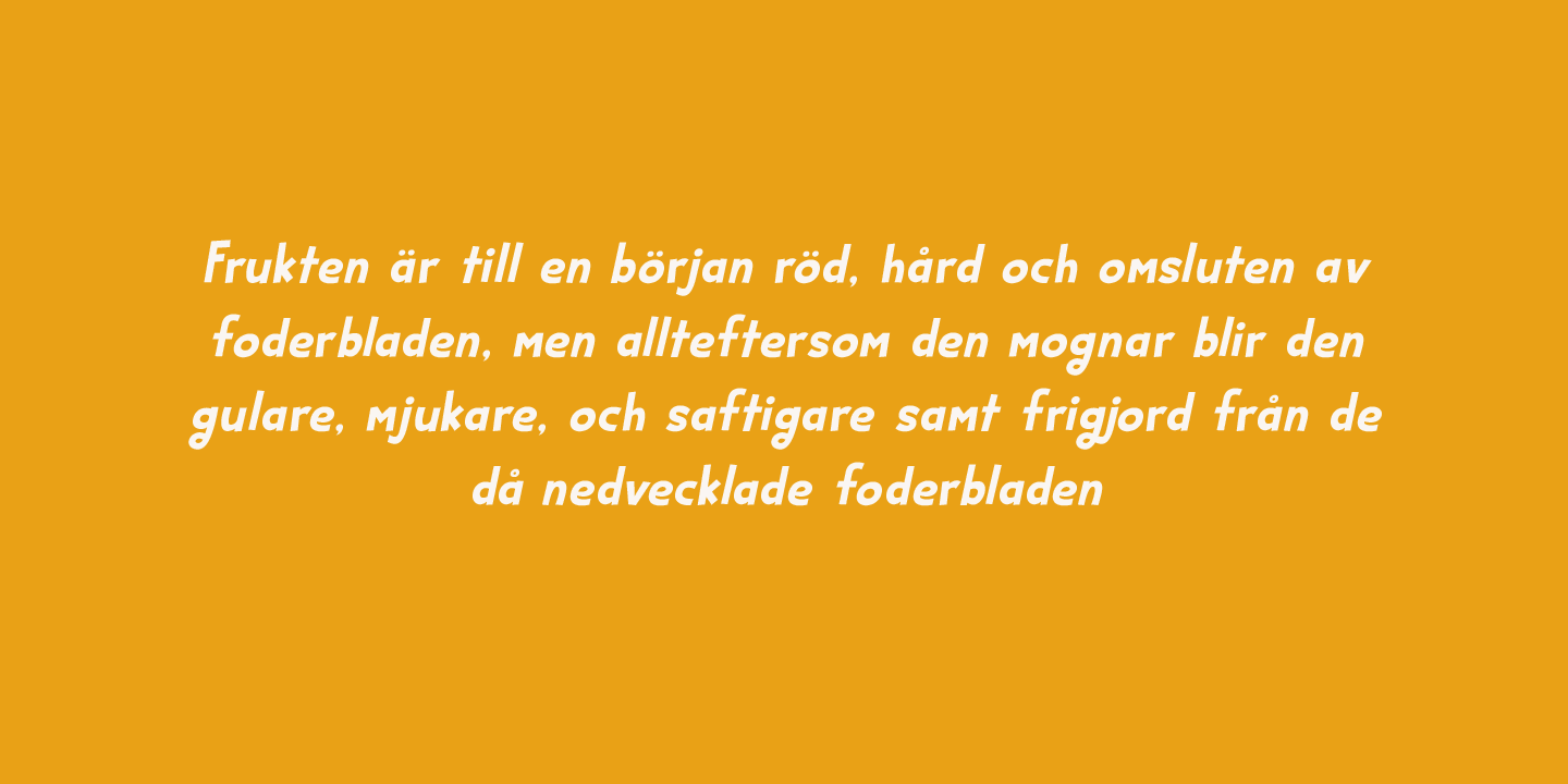 Bakeapple Font Poster #1