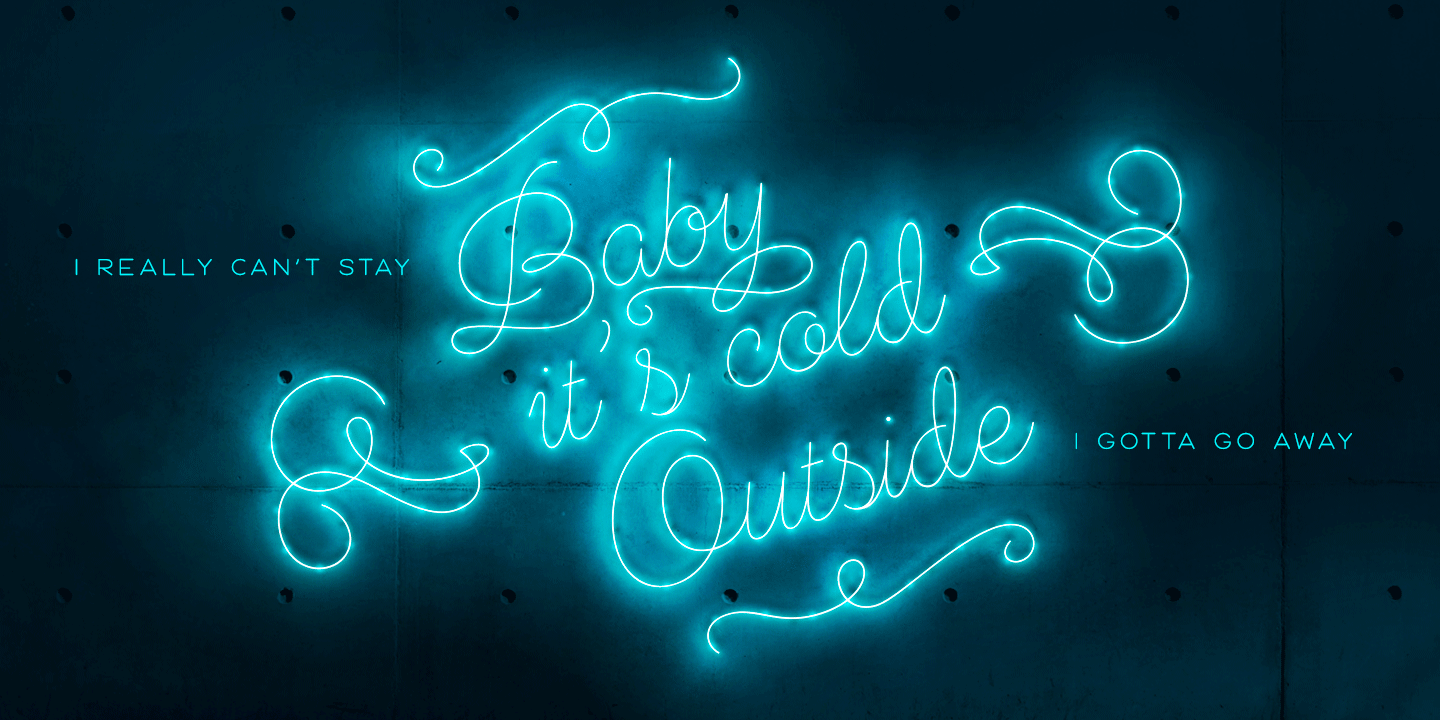 Audrey Font Poster #1