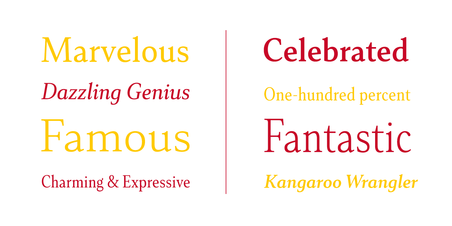 Senlot Serif Font Poster #1