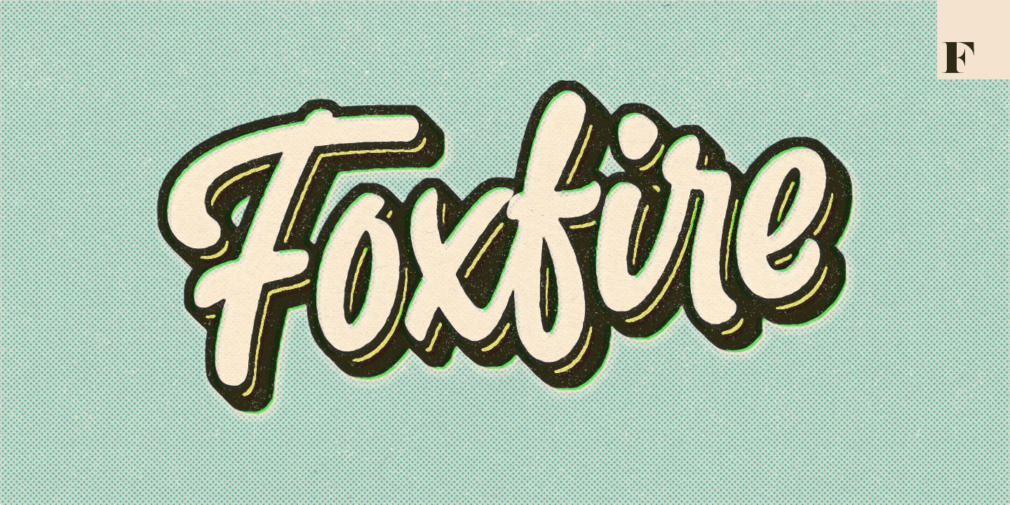Slacker Font Poster #1