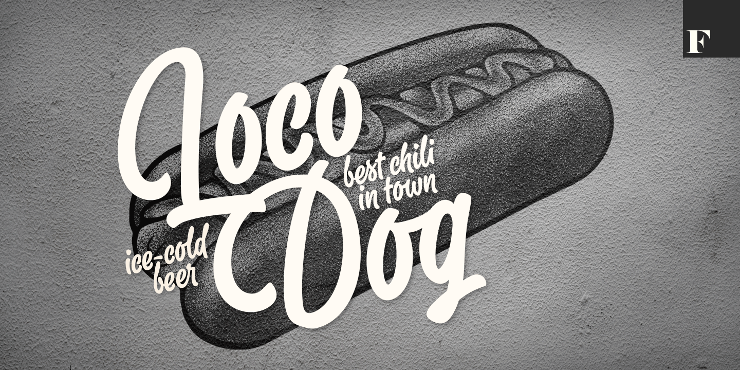 Slacker Font Poster #1