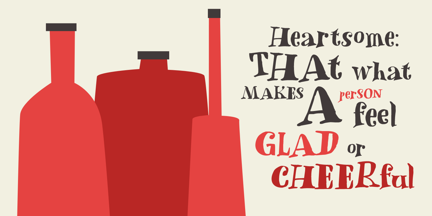 Heartsome Font Poster #1
