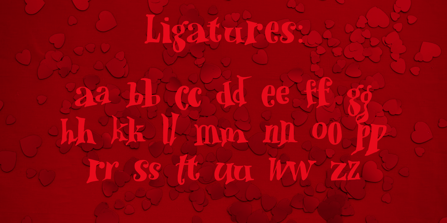 Heartsome Font Poster #1