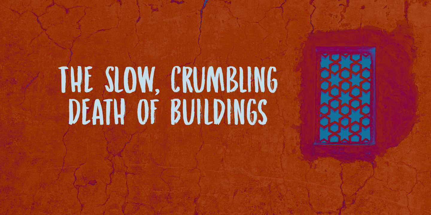Roughcast Font Poster #1