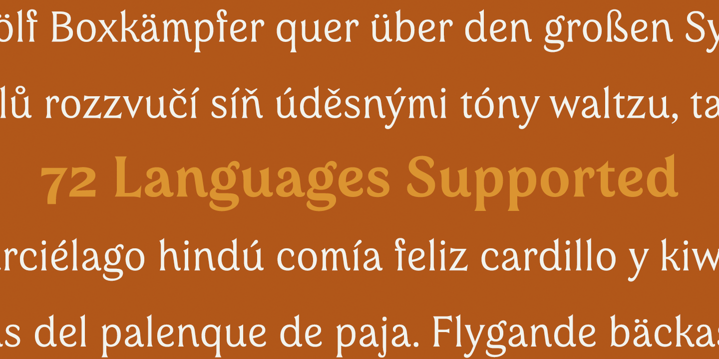 Valeson Font Poster #1