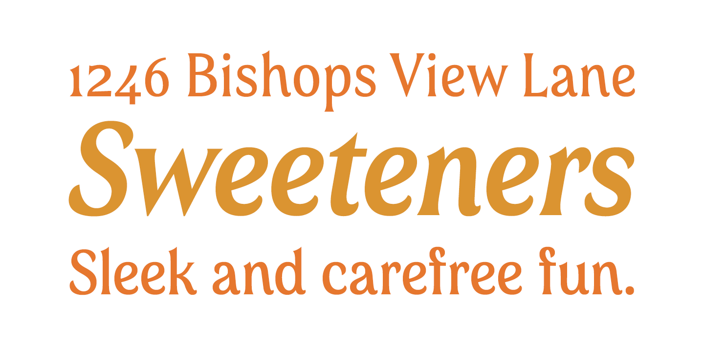 Valeson Font Poster #1