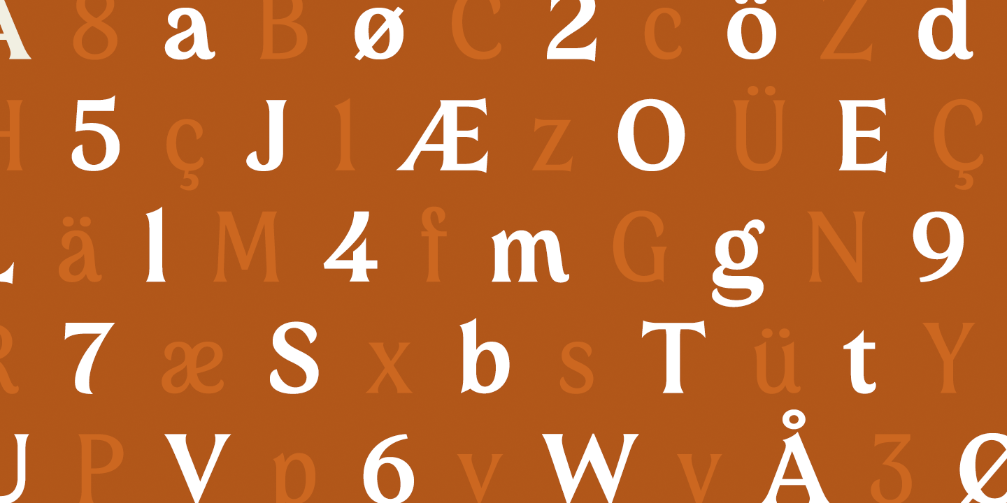 Valeson Font Poster #1