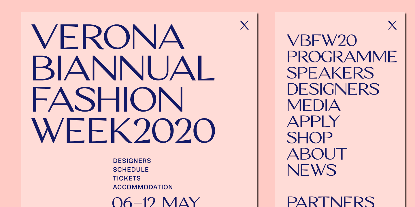 Vogue Sans Font Poster #1