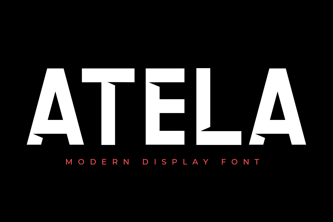 Atela Font Poster #1