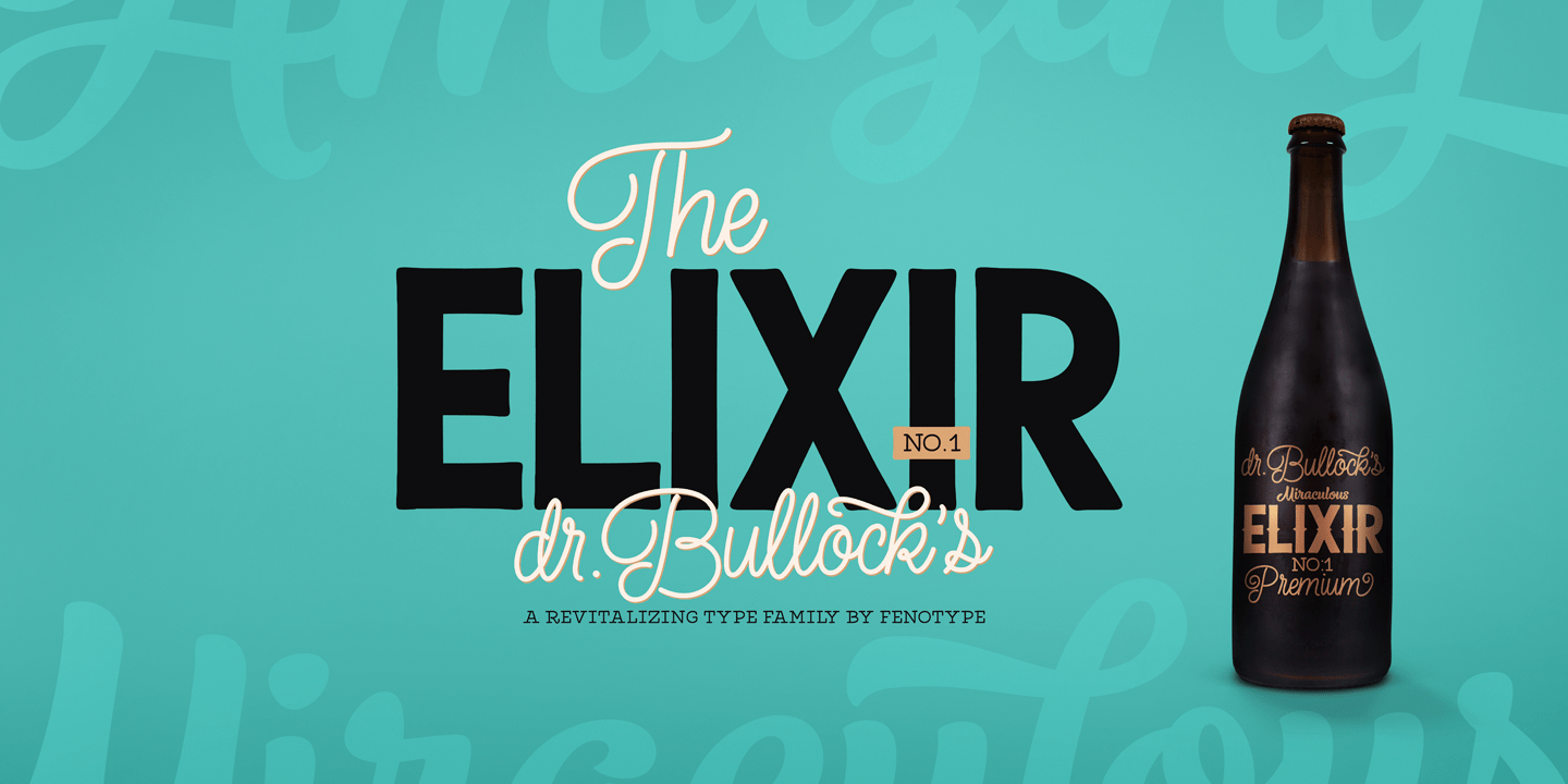 Elixir Font Poster #1