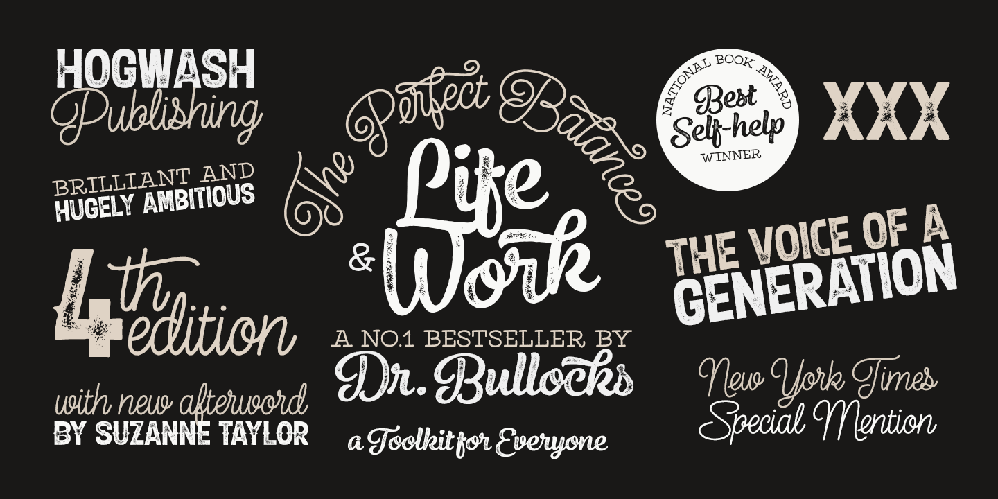 Elixir Font Poster #1