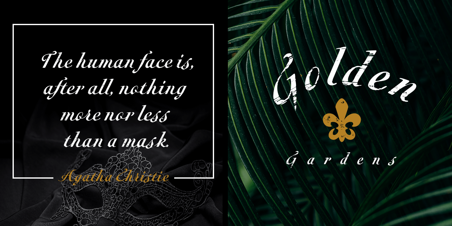 Metairie Font Poster #1