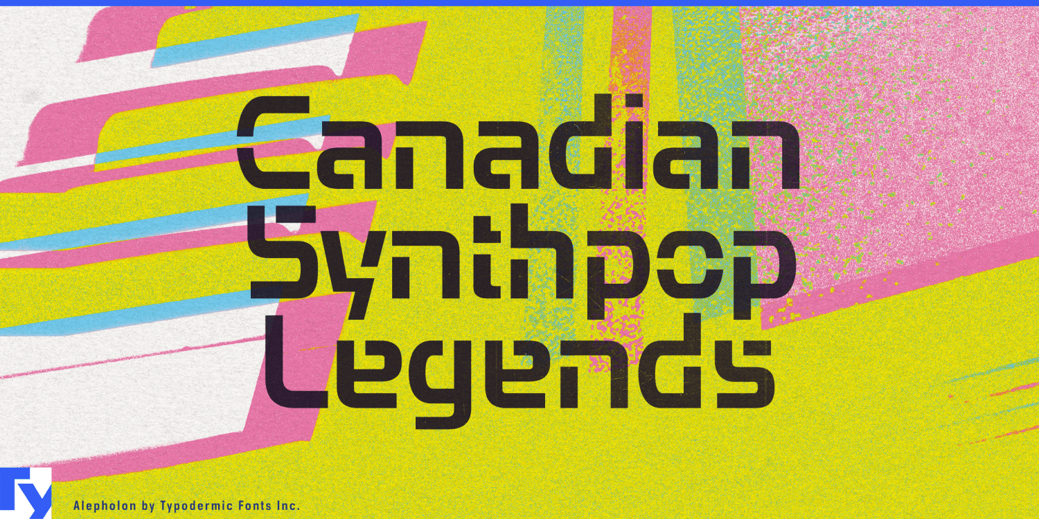 Alepholon Font Poster #1