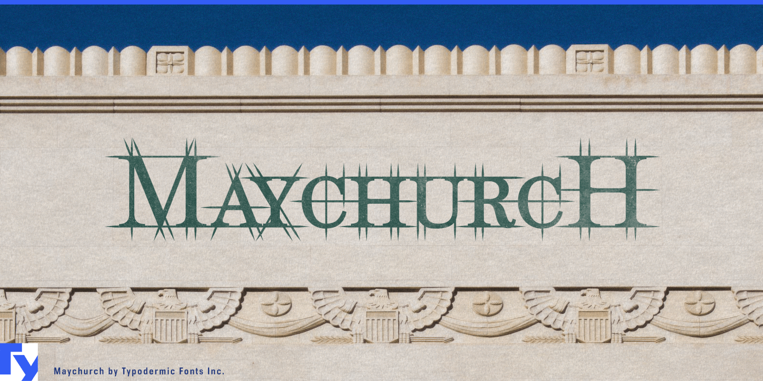 Maychurch Font Poster #1