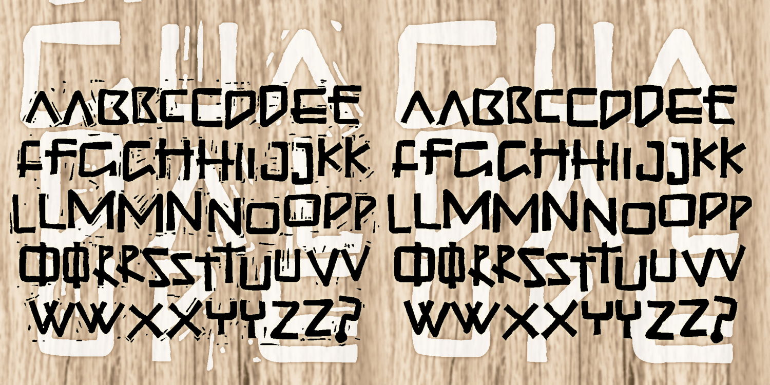 Guadalupe Font Family Poster