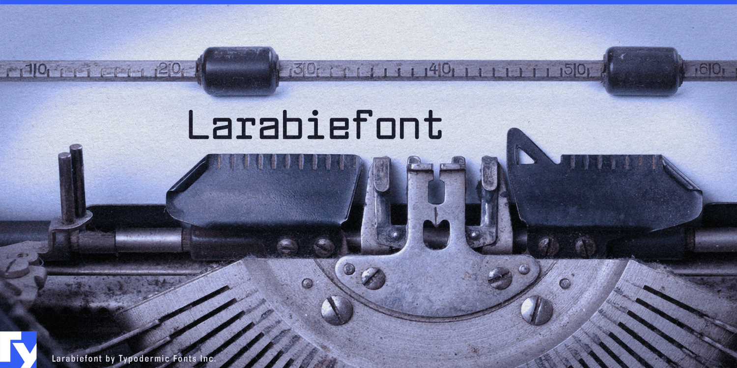 Larabiefont Font Poster #1
