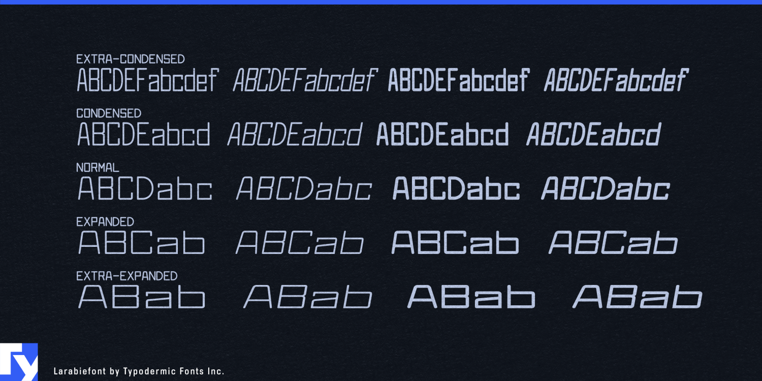 Larabiefont Font Poster #1