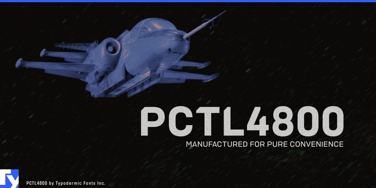PCTL4800 Font Poster #1