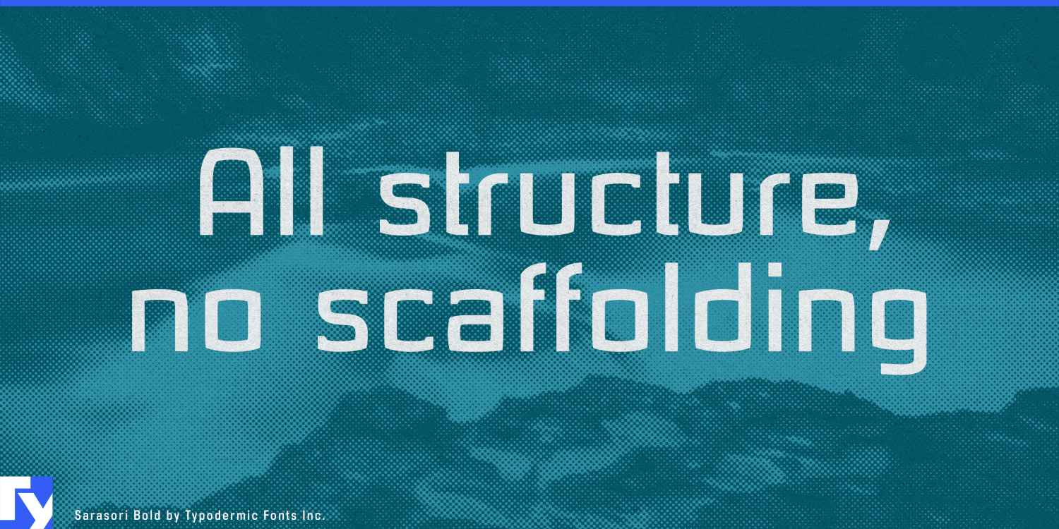 Sarasori Font Poster #1