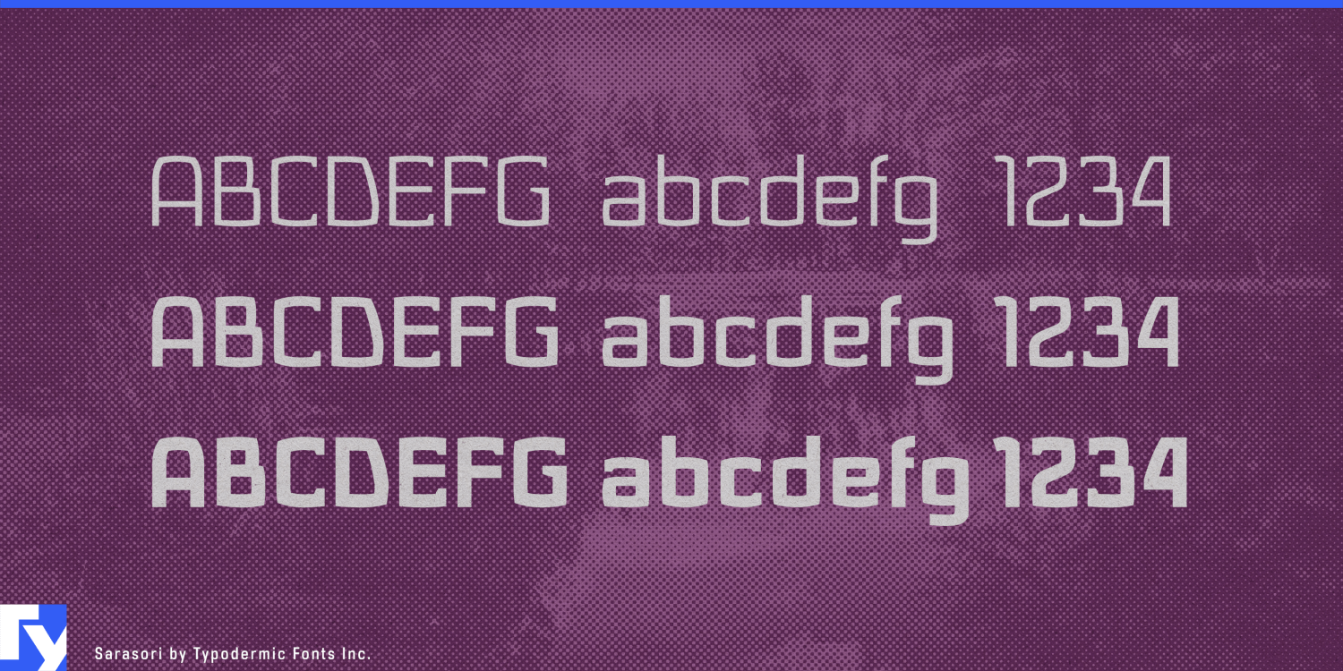 Sarasori Font Poster #1