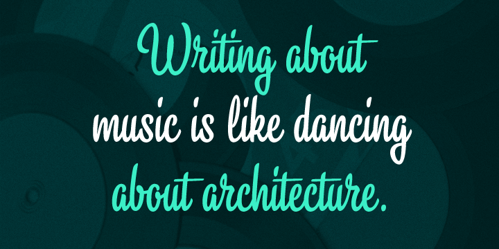 Alina Light Font Poster #1