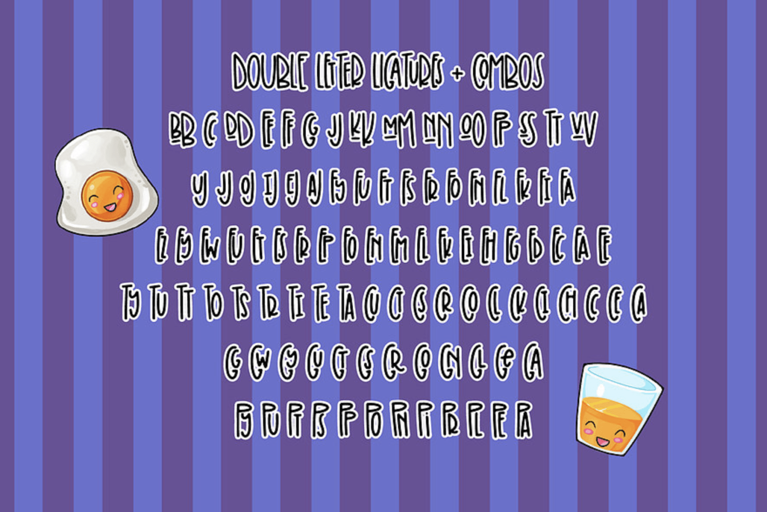 Space Cake Font Poster #3