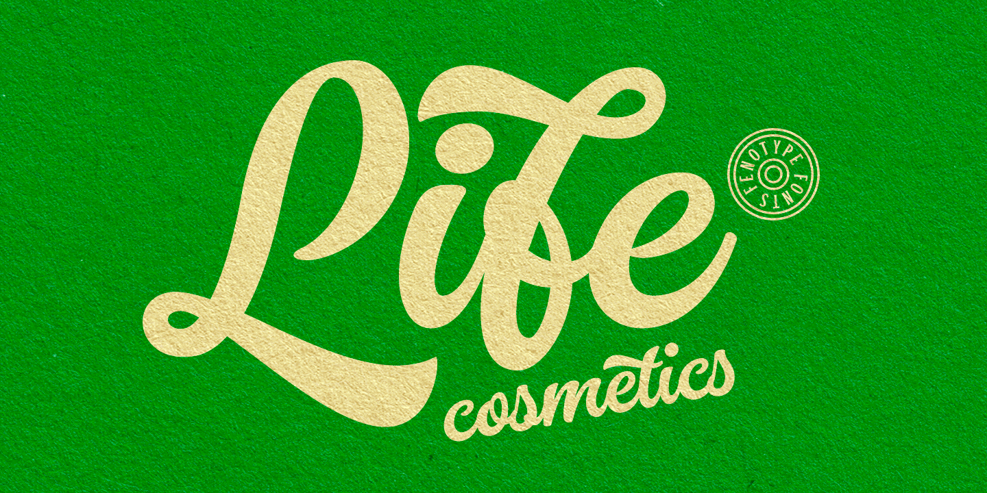 Kallio Brush Font Poster #1